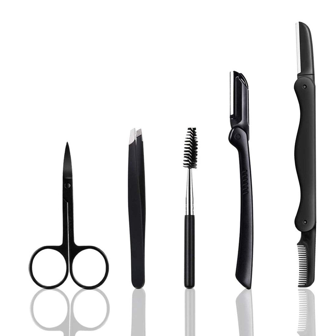Summer Lemon Eyebrow Razor with Comb for precise eyebrow shaping and hair removal.