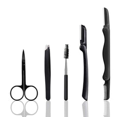 Summer Lemon Eyebrow Razor with Comb for precise eyebrow shaping and hair removal.