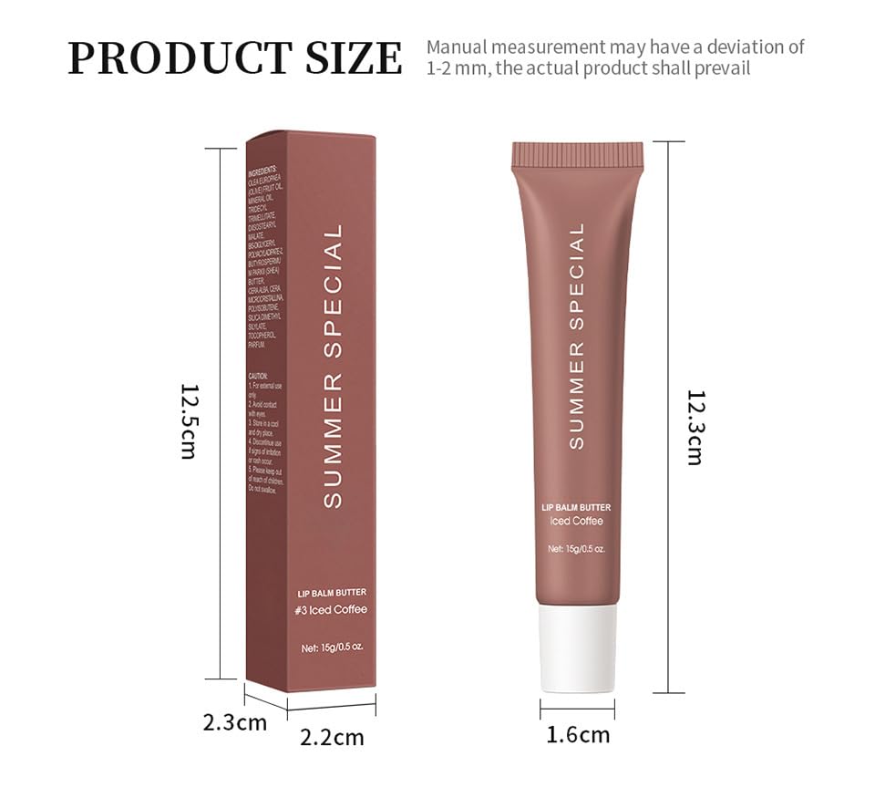 Summer Lip Balm packaging closeup highlights sleek design and portability