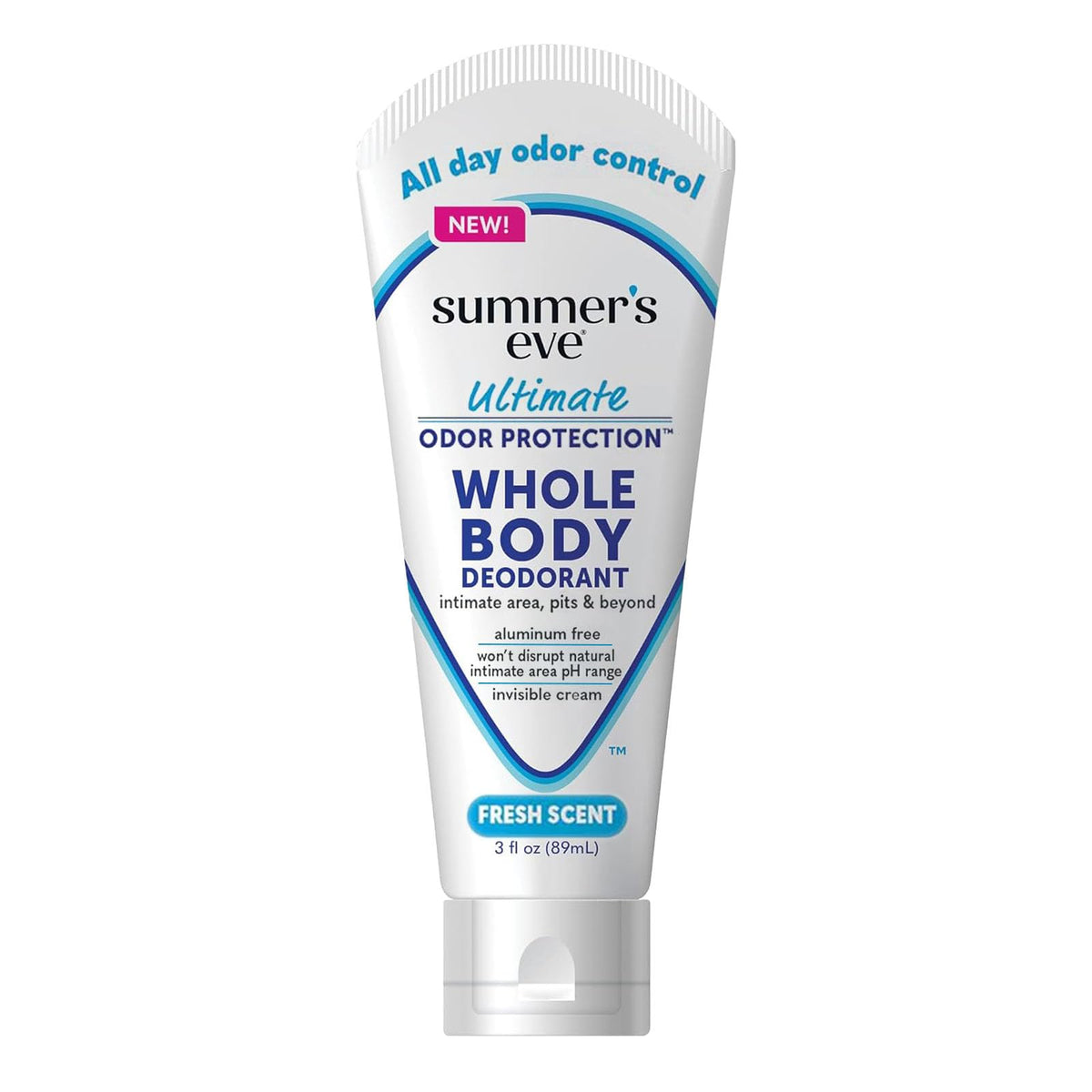 Summer's Eve Fresh Scent 3oz bottle offers all-day freshness and odor control.