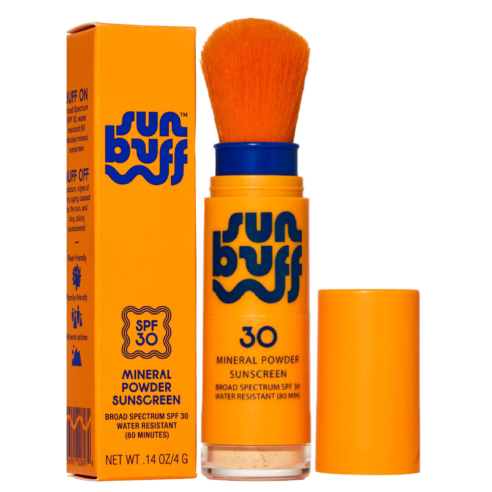 Sun Buff polvo protector solar para la cabeza, cubre el cuero cabelludo durante actividades al aire libre.