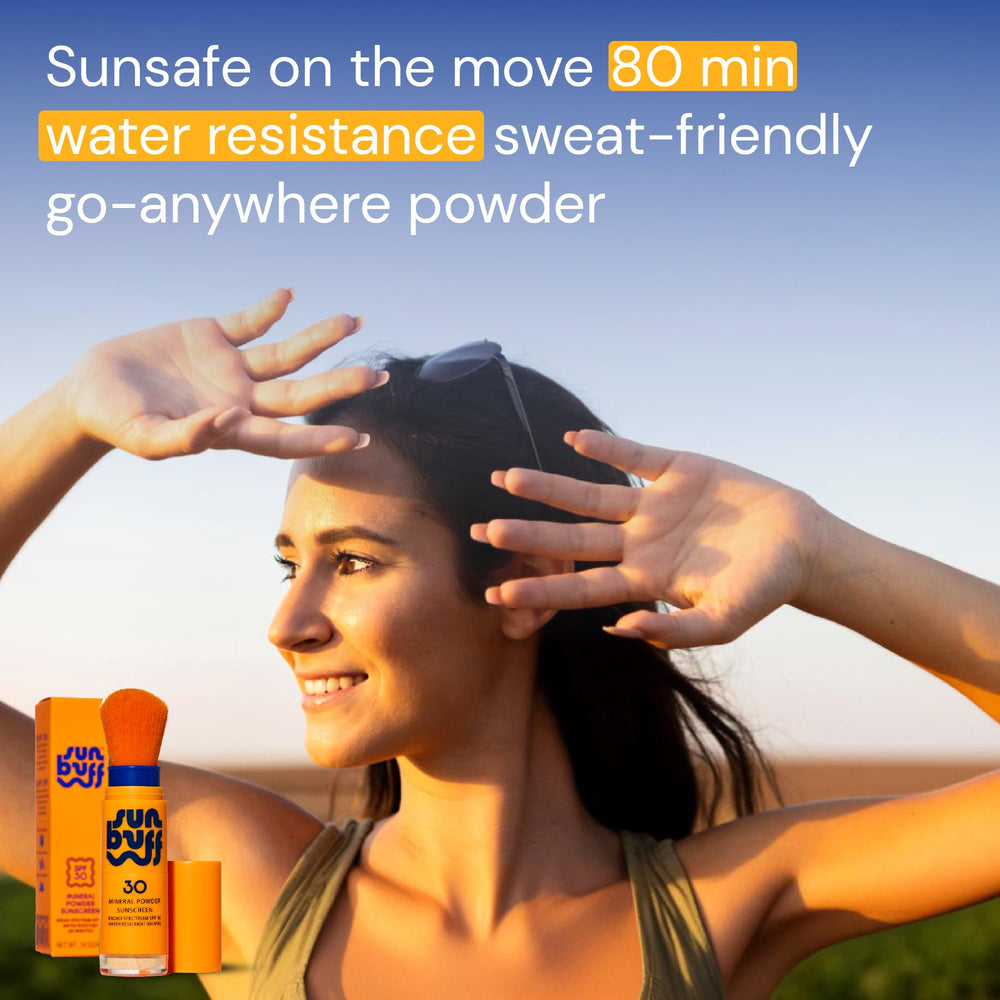 Sun Buff resistente al agua, ideal para actividades al aire libre y deporte.