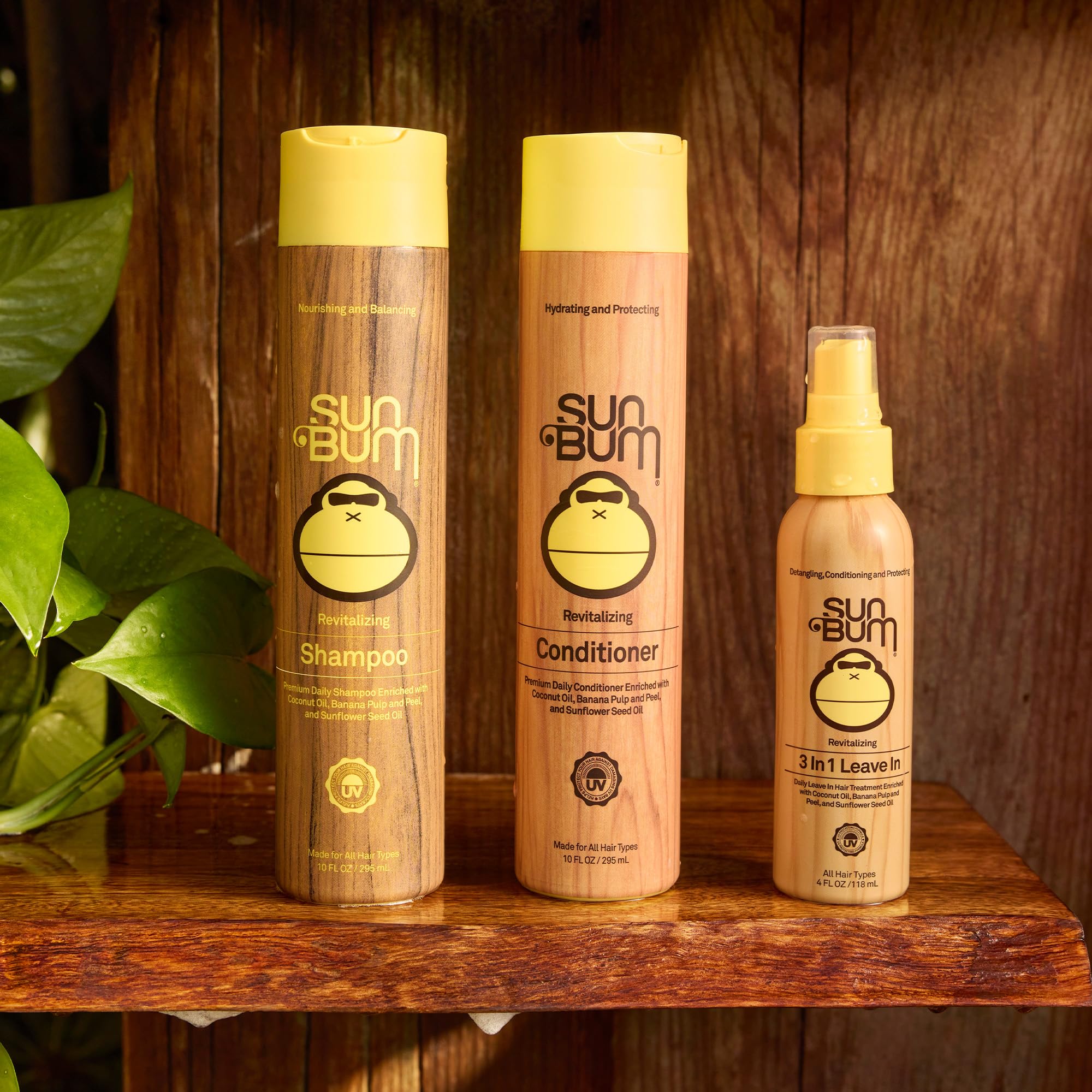 Protección UV y antioxidantes en Sun Bum para color más duradero.