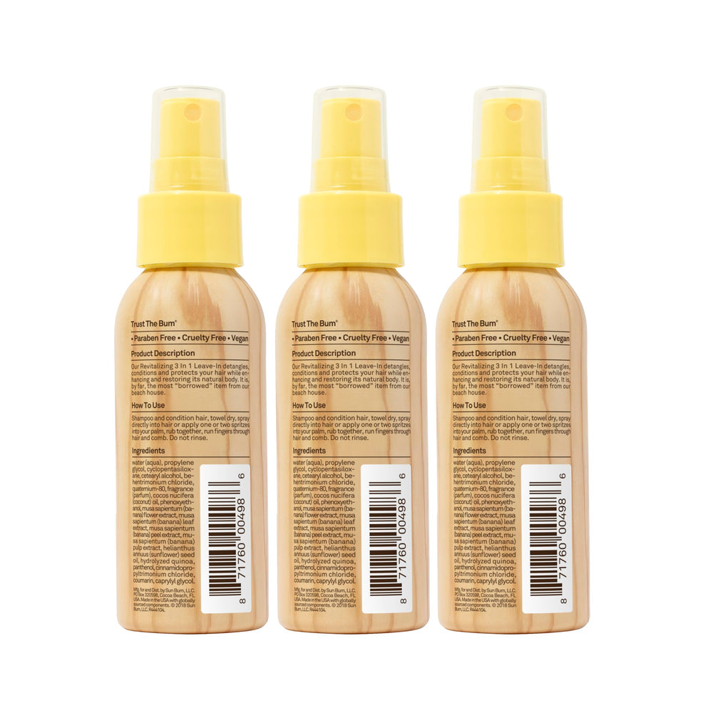 Sun Bum cabello suave y brillante gracias a la fórmula vegana