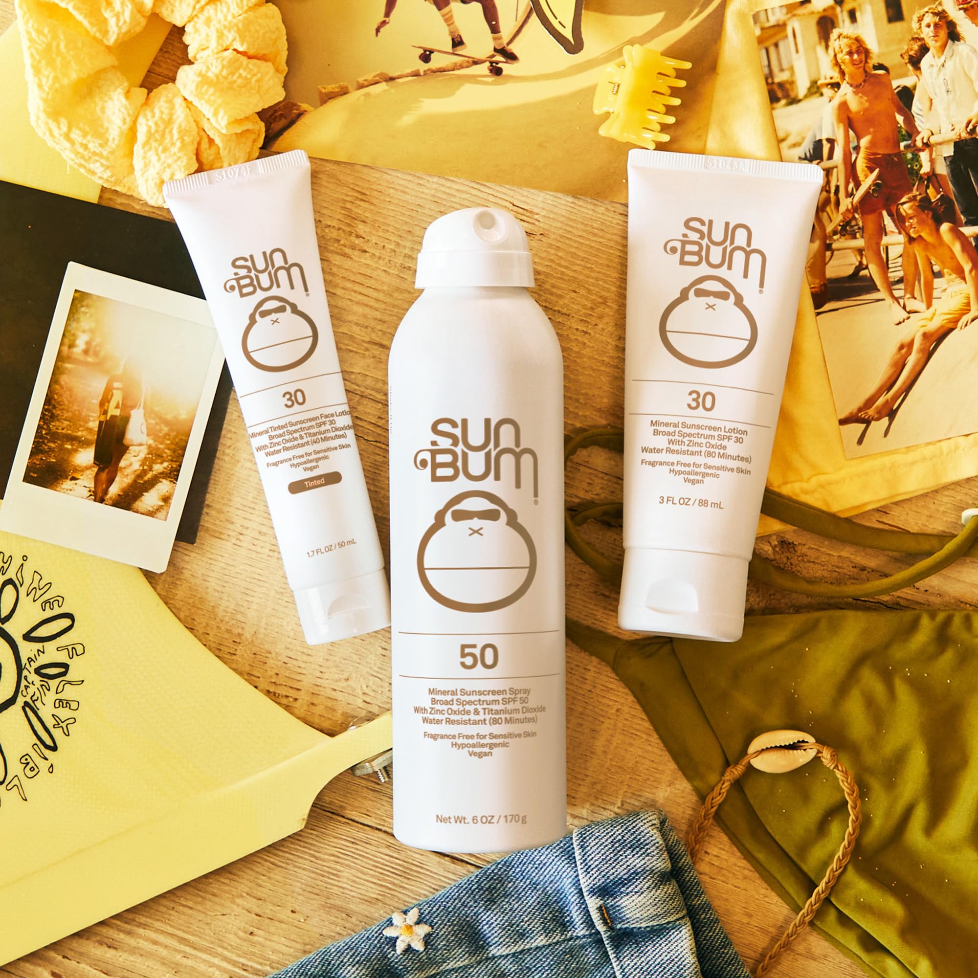 Sun Bum cruelty-free packaging emphasizes clean, responsible sun care