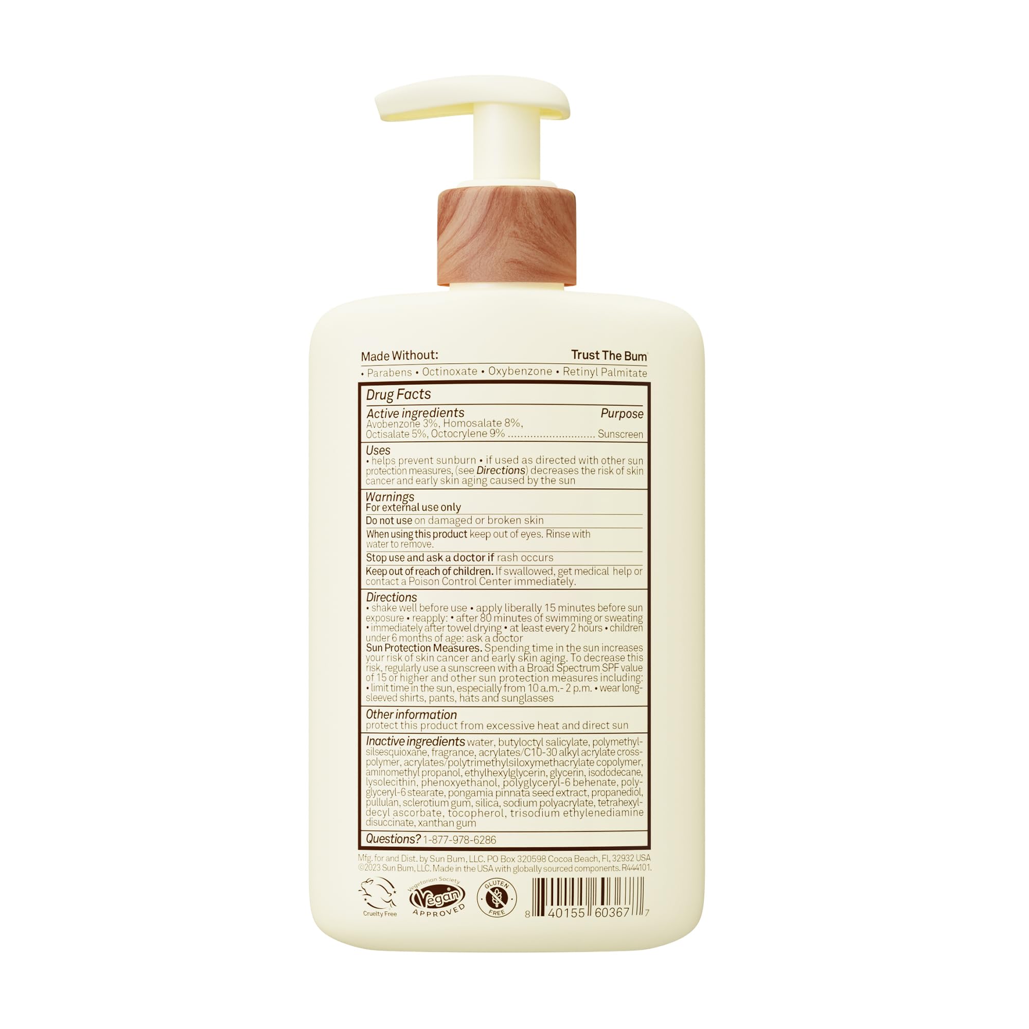 Dispensing Sun Bum Daily SPF 50 demonstrates easy, quick application