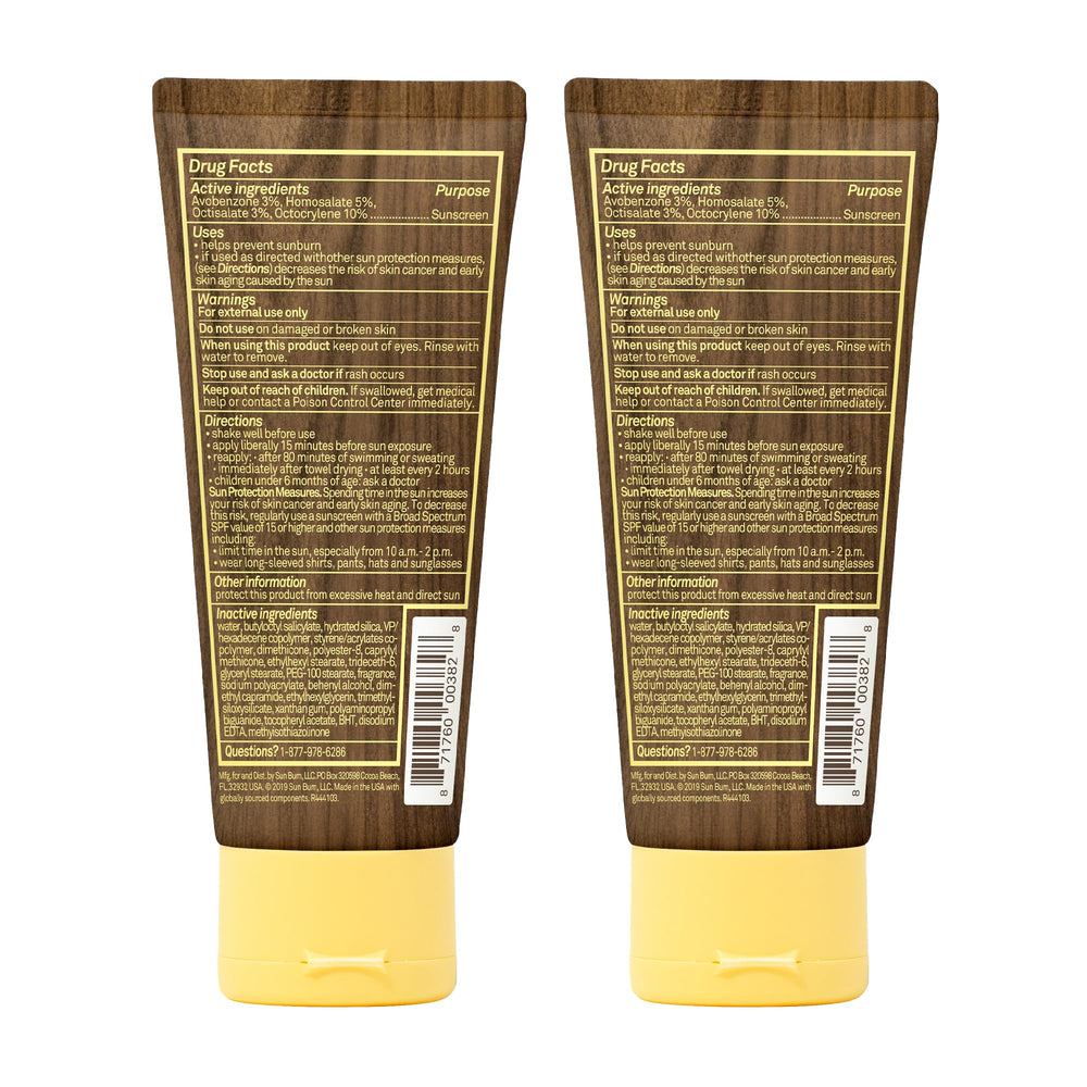 Sun Bum duo pack 3 oz tubes on-the-go protection
