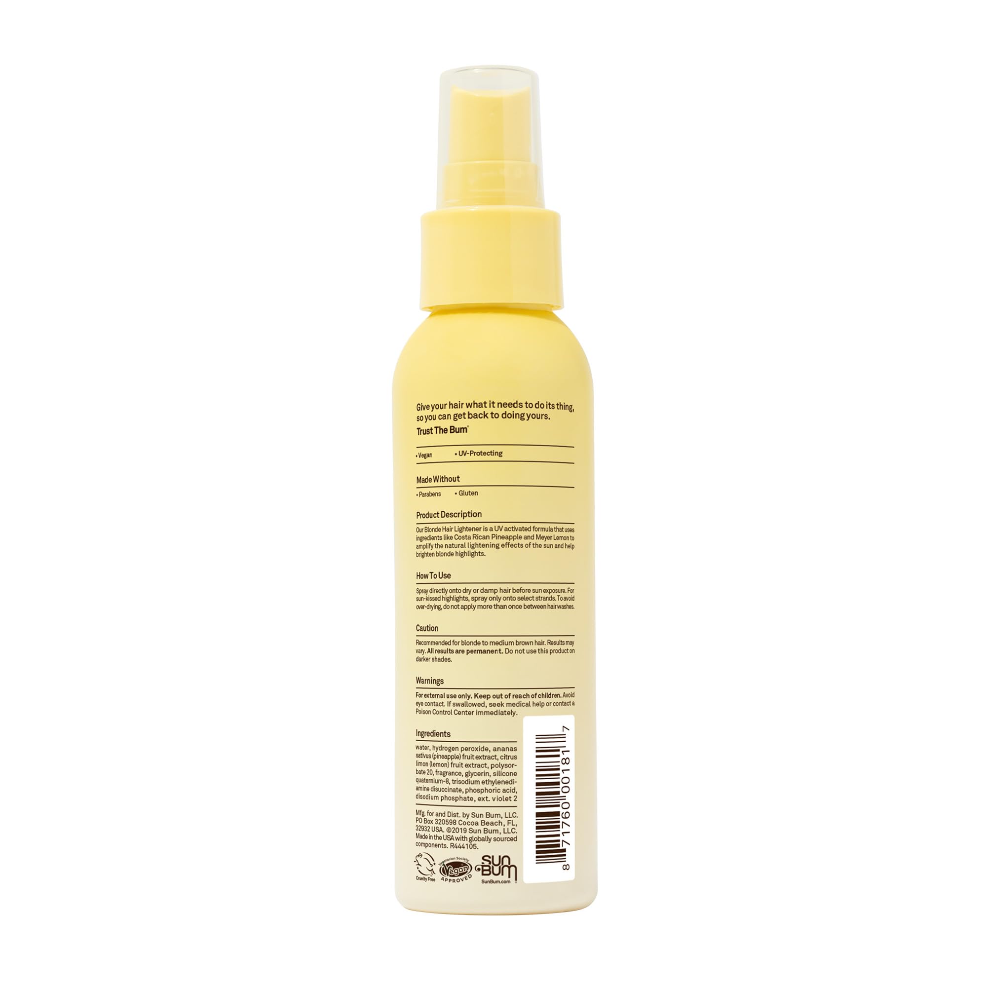 Sun Bum envase de 4 oz, práctico para viajar