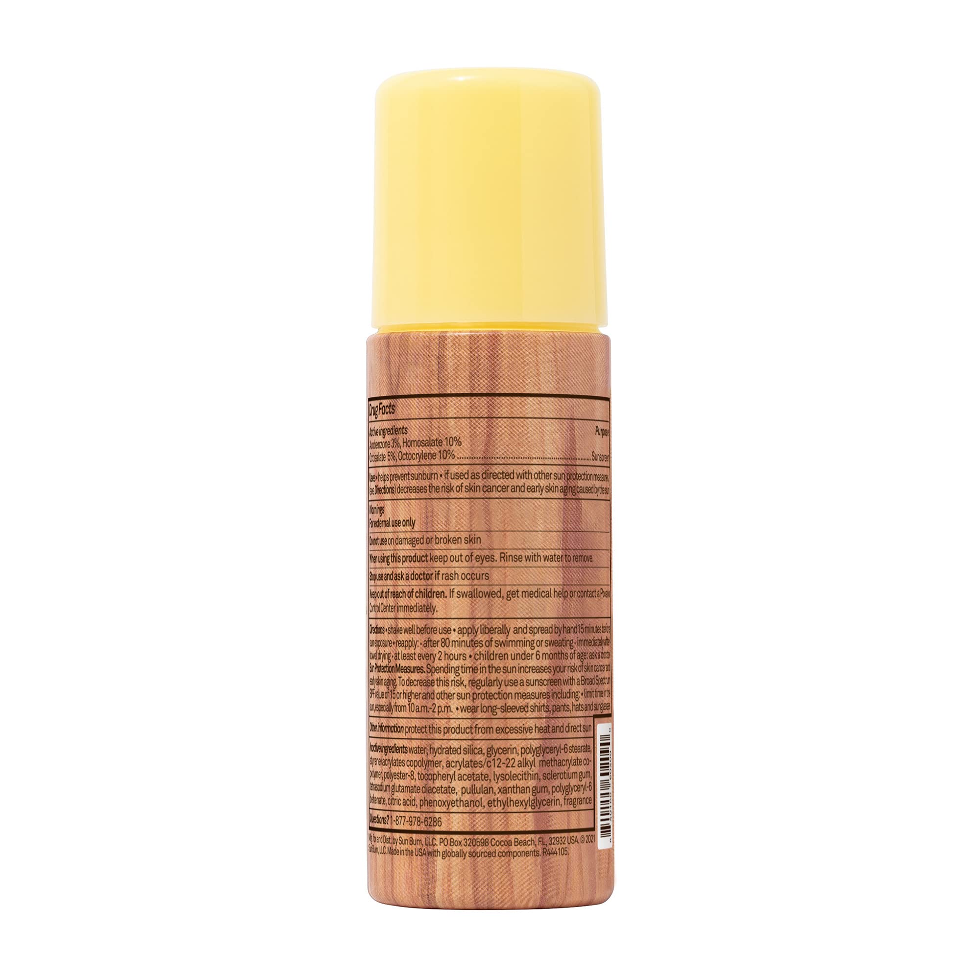 Sun Bum envase portátil para retoques durante el día.