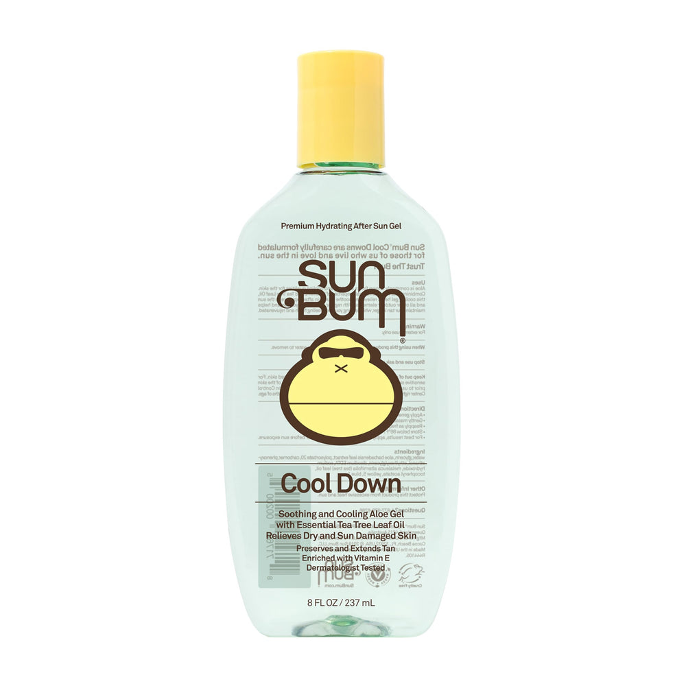 Sun Bum gel de Aloe Vera en botella de 8 oz para alivio post solar.
