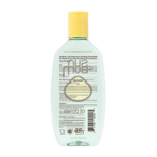 Refrigeración de Sun Bum Aloe Vera para alivio adicional.