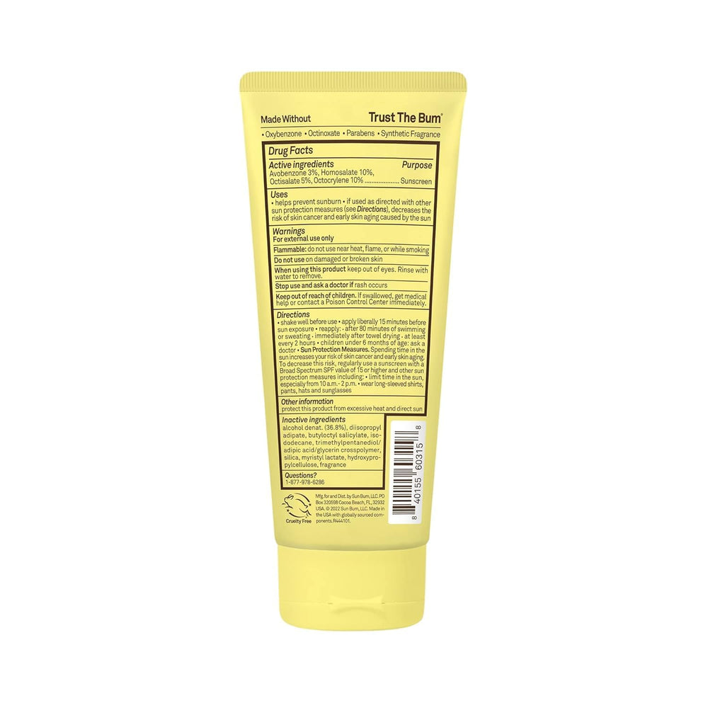 Sun Bum Kids SPF 50 cumpliendo la Ley Hawaii 104
