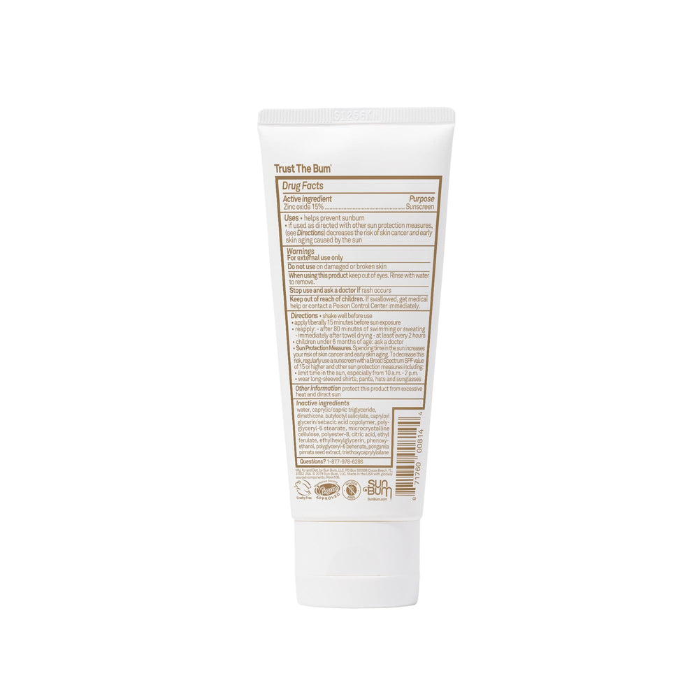 Sun Bum Mineral SPF 30 uso diario en la playa con protección solar