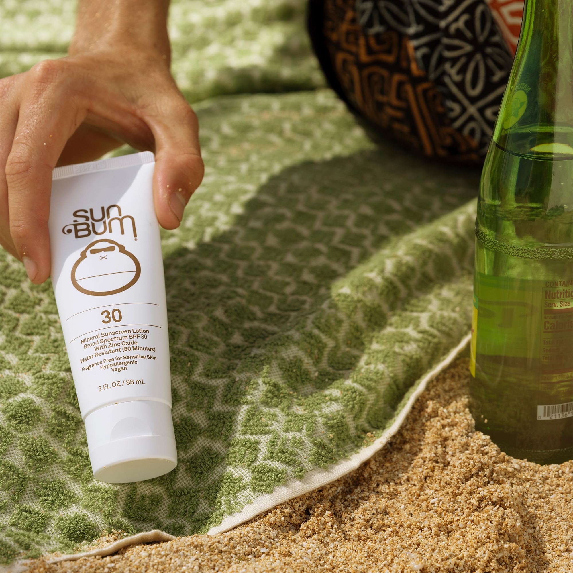 Sun Bum Mineral SPF 30 zinc ingrediente para una barrera natural