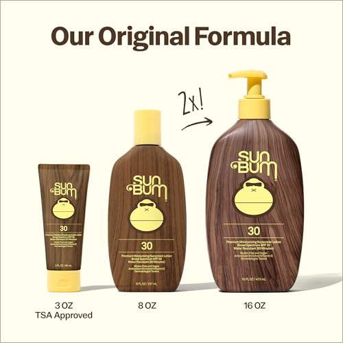 Protección UVA/UVB y resistencia al agua en Sun Bum Original SPF 30