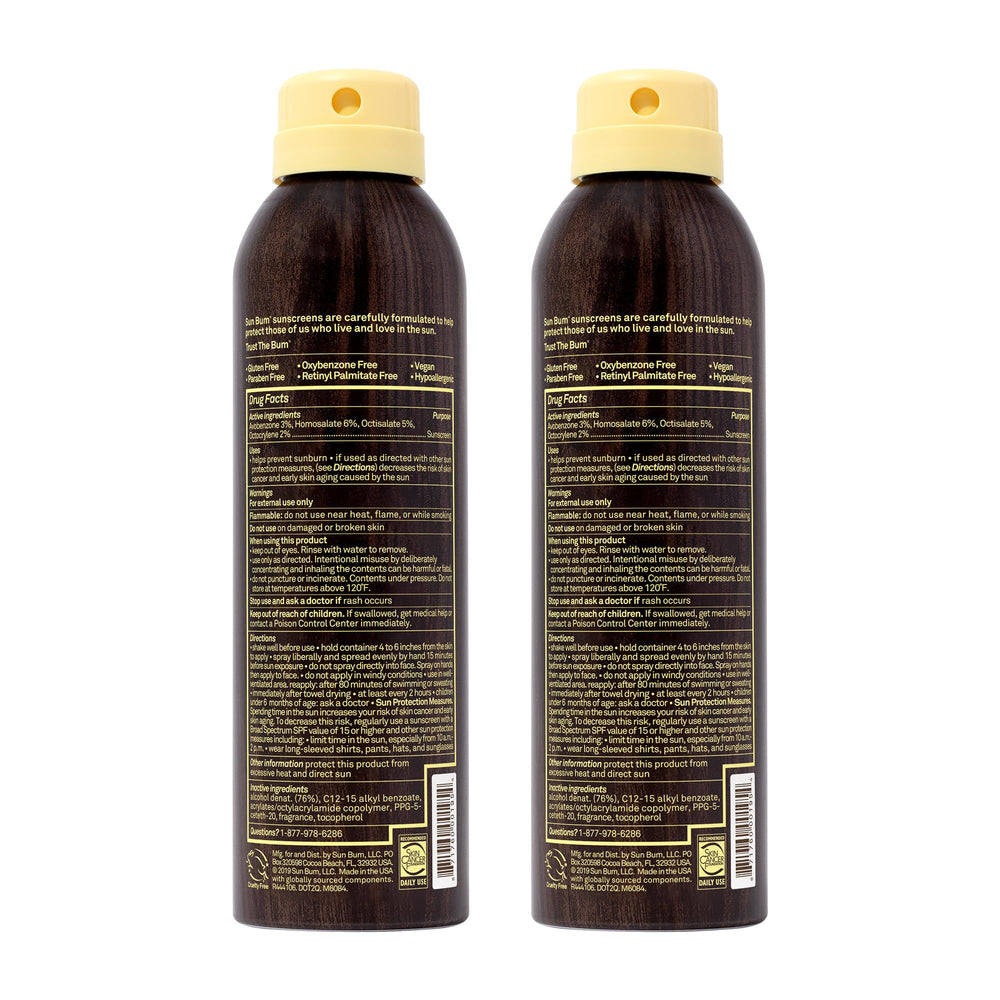 Sun Bum Original SPF 15 fragrance adds a light summer scent