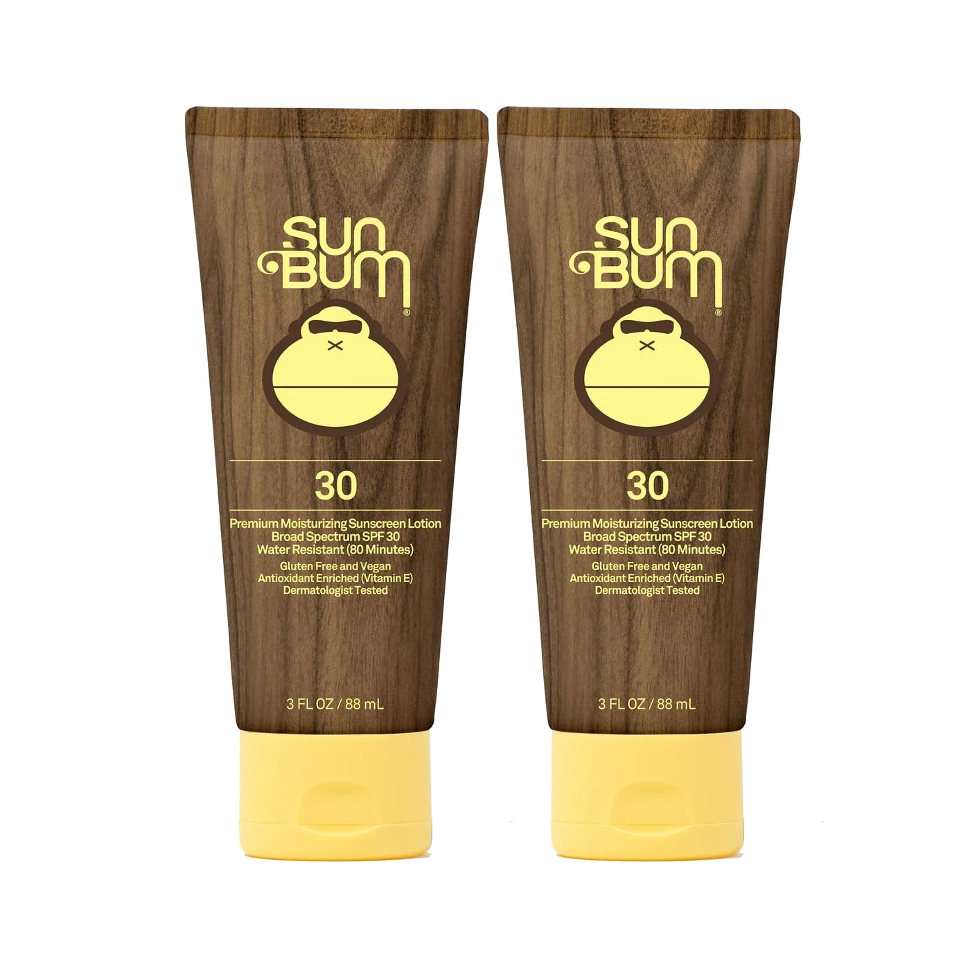 Sun Bum Original SPF 30 sunscreen lotion pack shot for daily sun protection