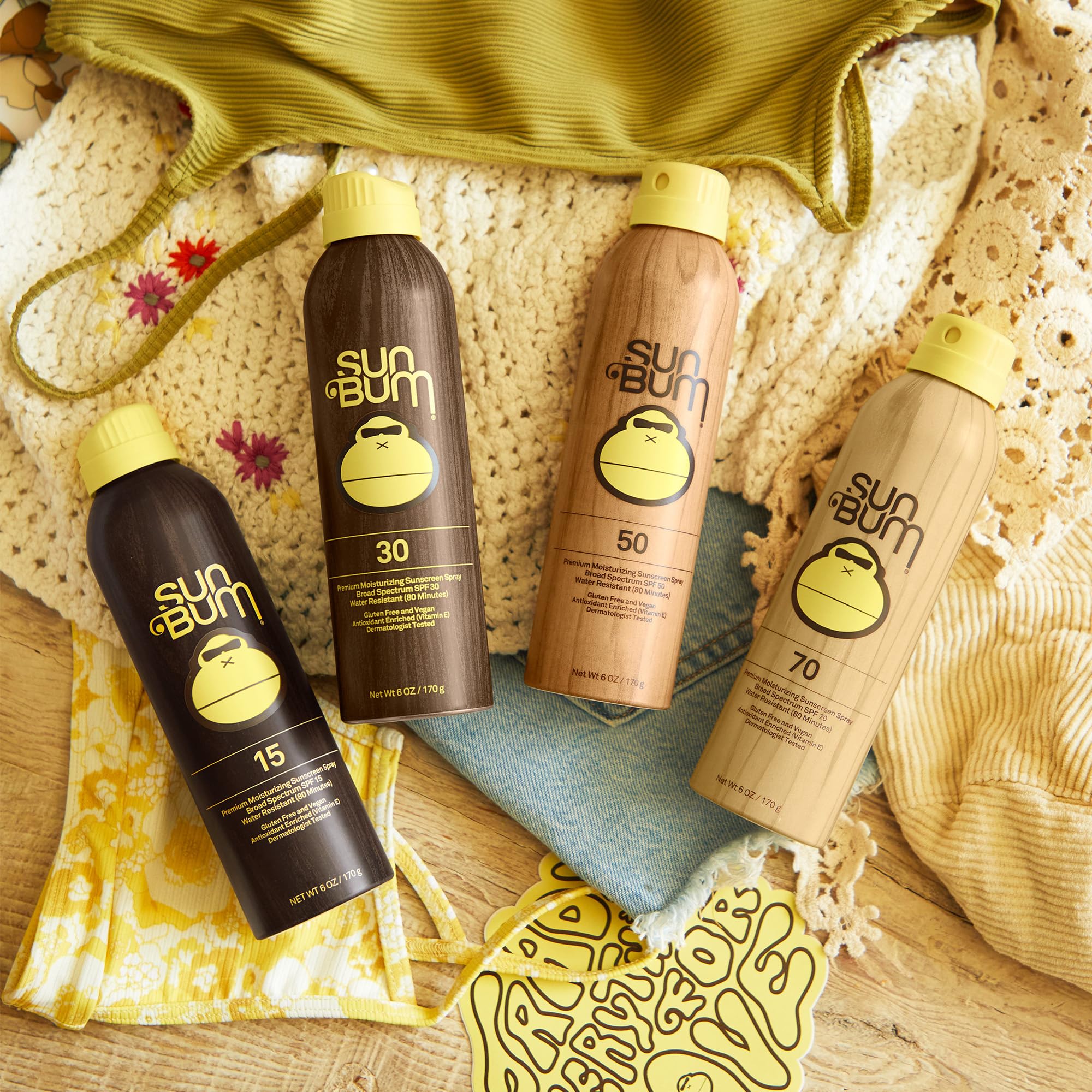 Sun Bum Original SPF 30 spray uso diario para playa y piscina