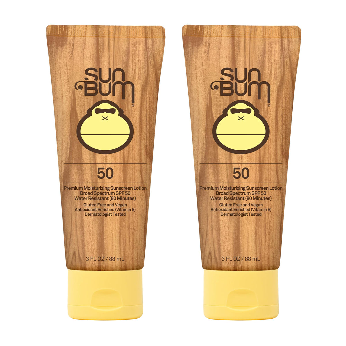 Sun Bum Original SPF 50, botella de loción, protección diaria en la playa