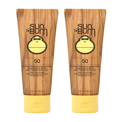 Sun Bum Original SPF 50, botella de loción, protección diaria en la playa