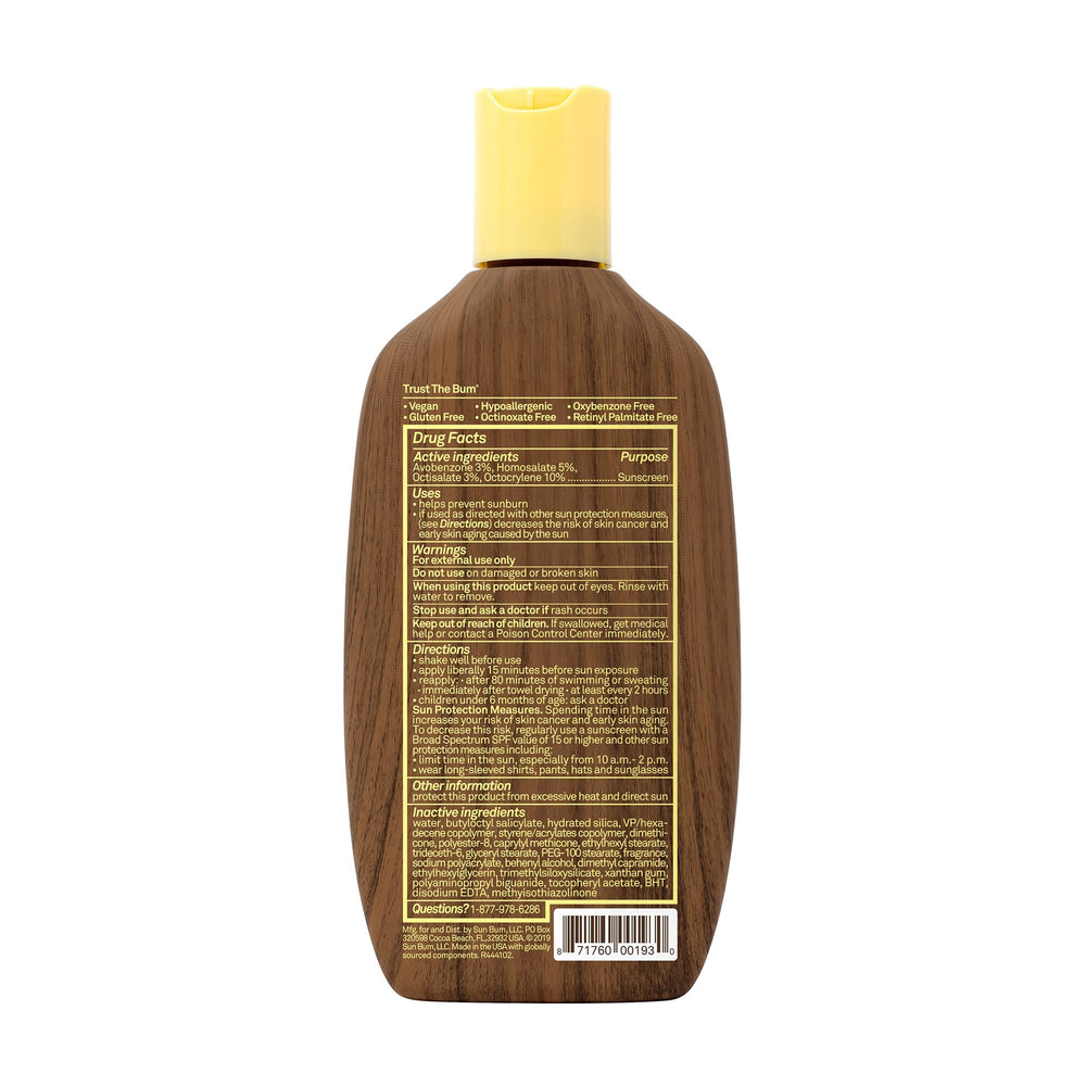 Family-friendly Sun Bum SPF 30 lotion for everyday outdoor use.