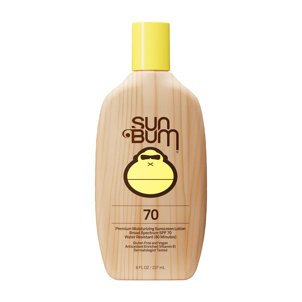 Sun Bum Original SPF 70 sunscreen lotion bottle ready for outdoor protection.