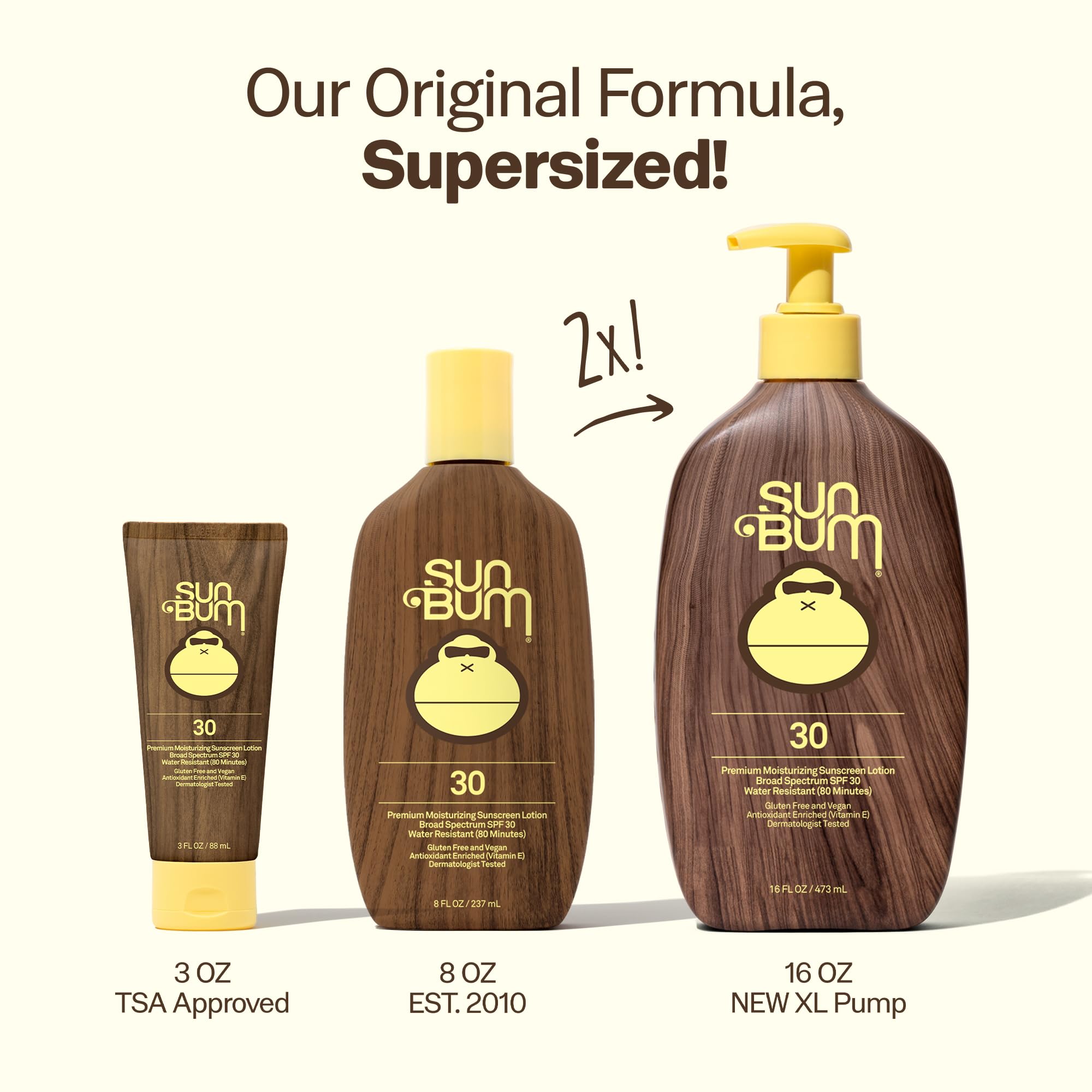 Sun Bum Original SPF 30 lotion ambiance with summery scent in air