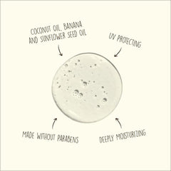 Sun Bum Revitalizing Shampoo pump ready for daily wash and easy distribution.