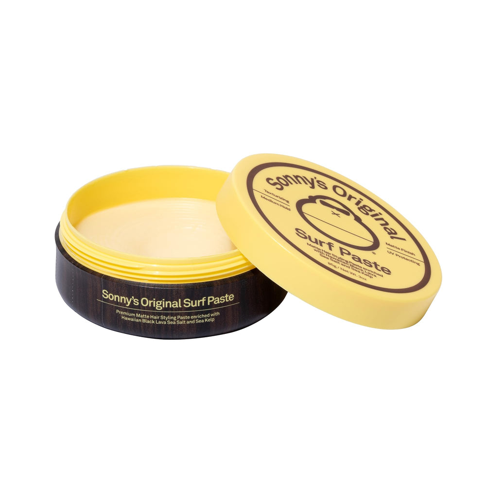 Sun Bum Sonny's Original Surf Paste textura natural sin residuos.