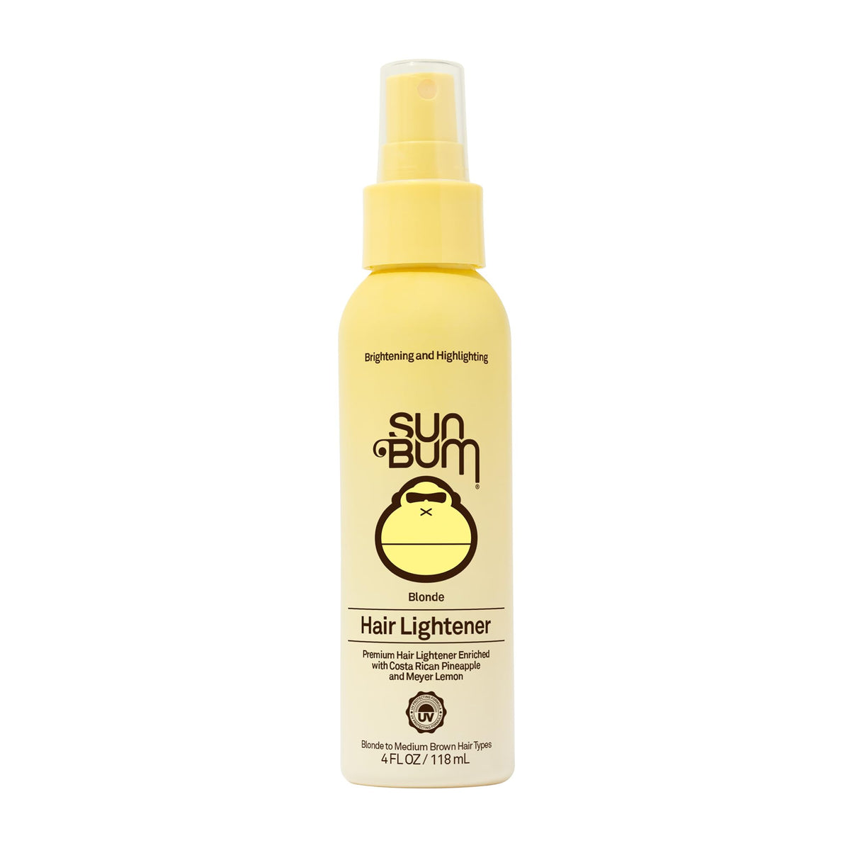 Sun Bum Spray iluminador para cabello rubio realza reflejos cálidos