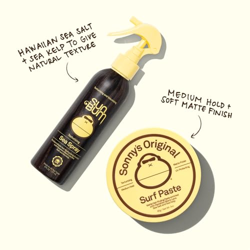 Sun Bum Spray de Sal Marina: acabado mate sin brillos excesivos.