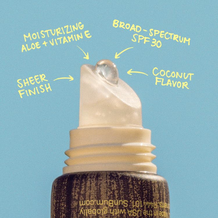 Textura cremosa del bálsamo Sun Bum con coco para hidratación.