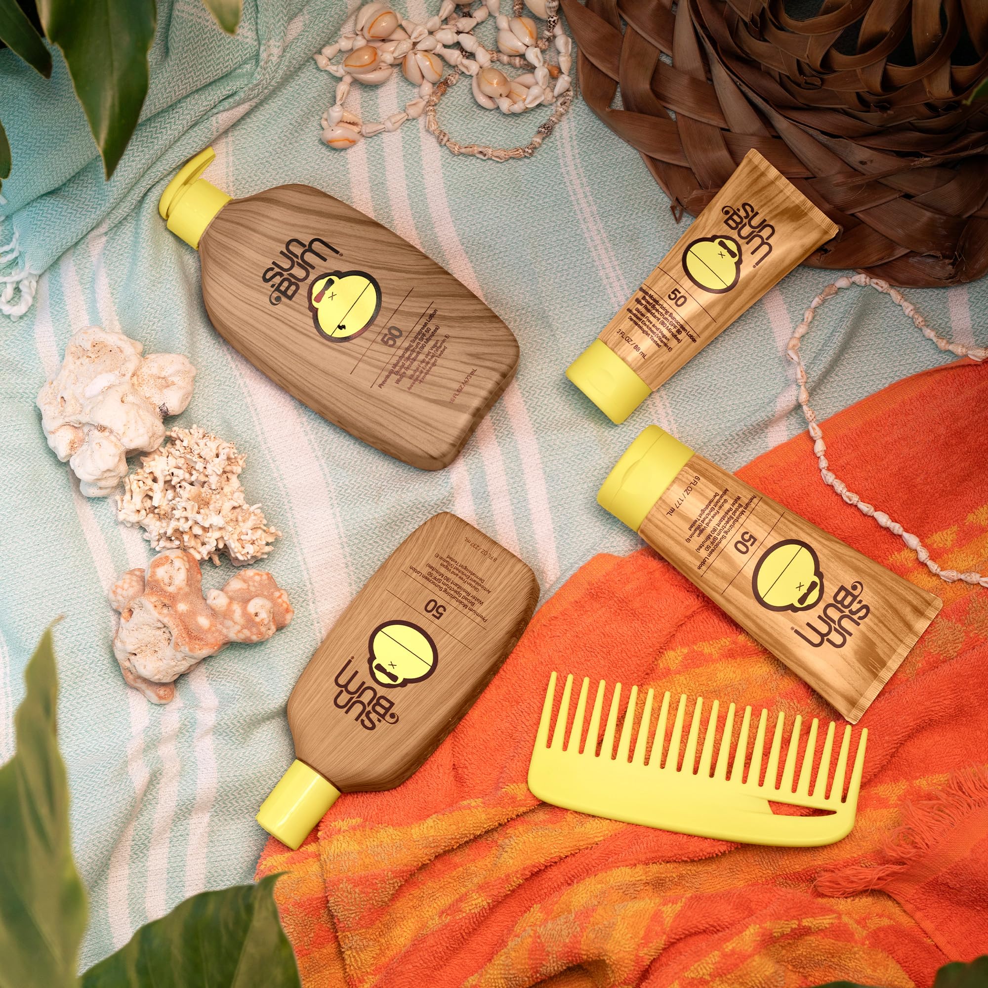 Uso diario en playa o piscina con Sun Bum Original SPF 50.
