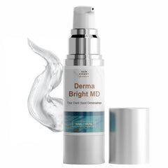 Sun Coast Sciences Derma Bright MD bottle with dropper for even tone enhancement.