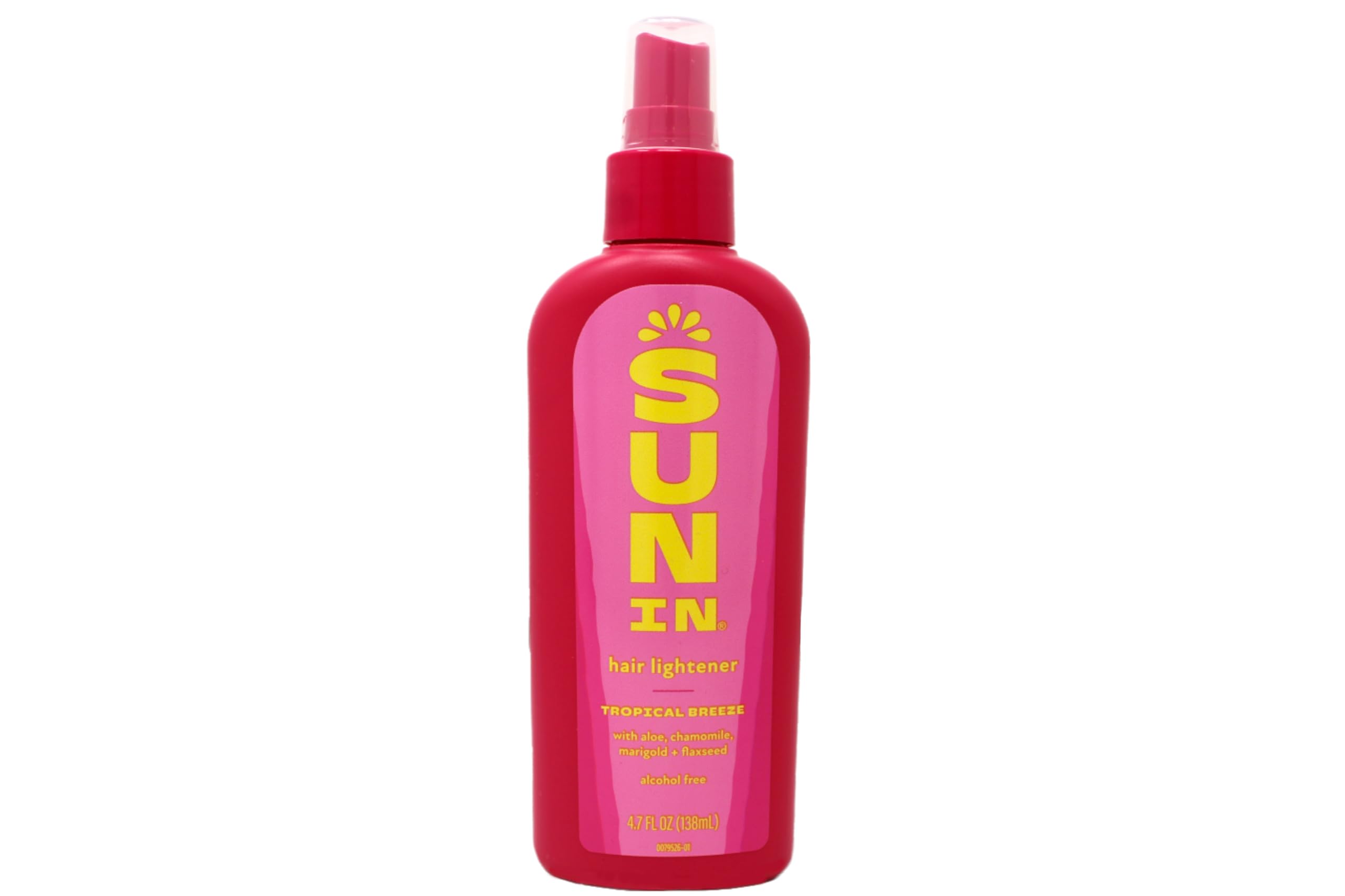 Sun In lemon fresh bottle delivers brightening with a refreshing scent.