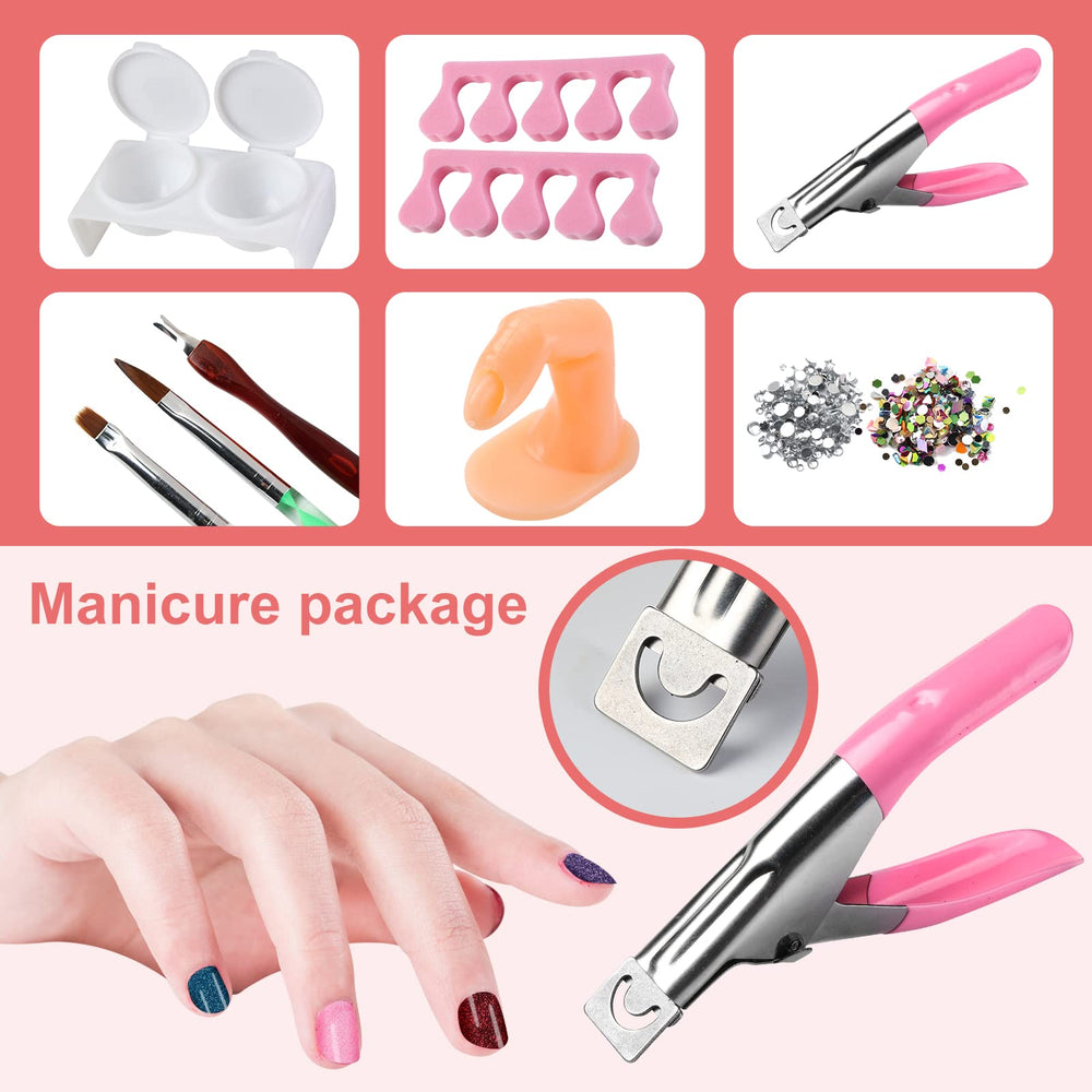 SUNBELEE accesorios arte uñas para practicar en casa