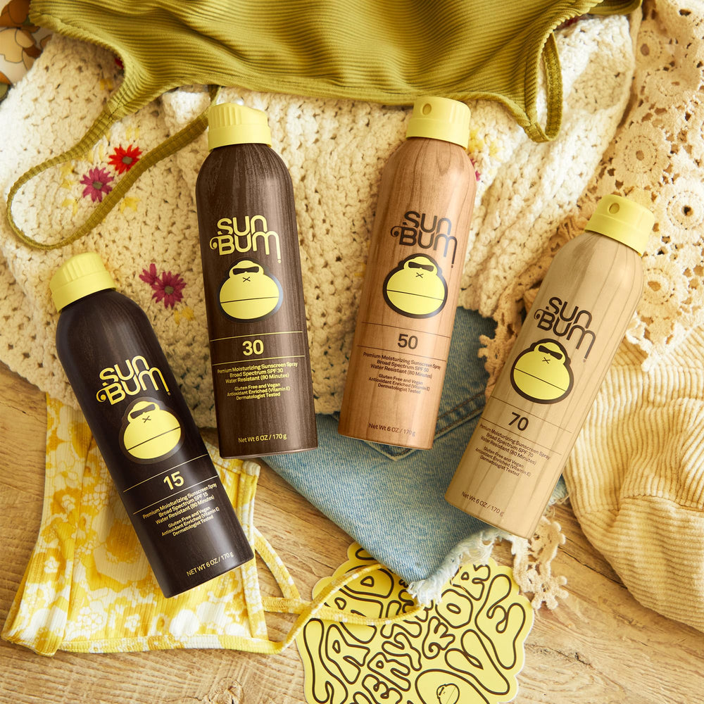 Sun Bum Bag-on-Valve spray delivers spray without traditional aerosol.