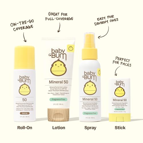 Sun Bum Baby SPF50: aplicación fácil con formato roll-on