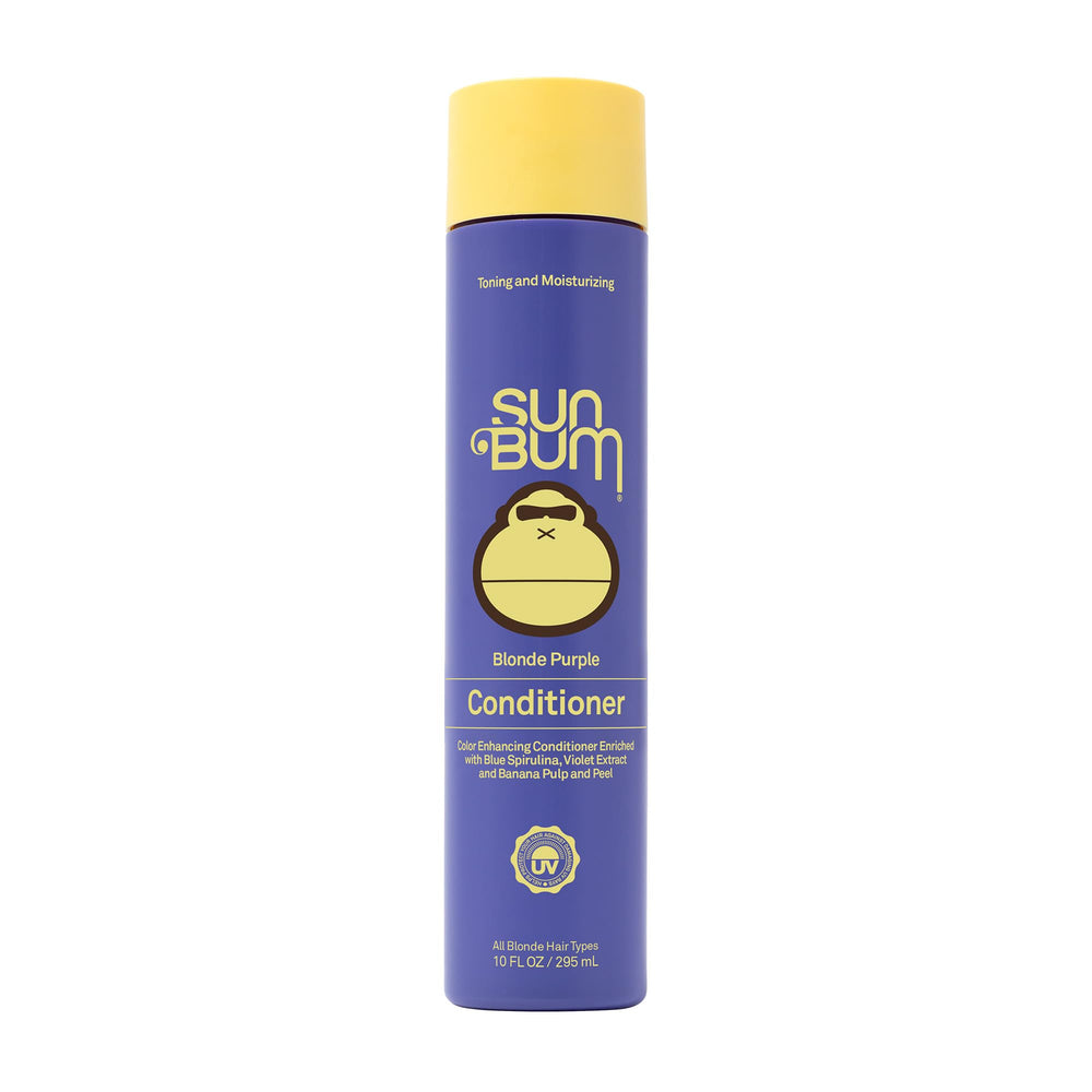 Sun Bum Acondicionador Rubio Purple en bote de 10oz para cabello rubio