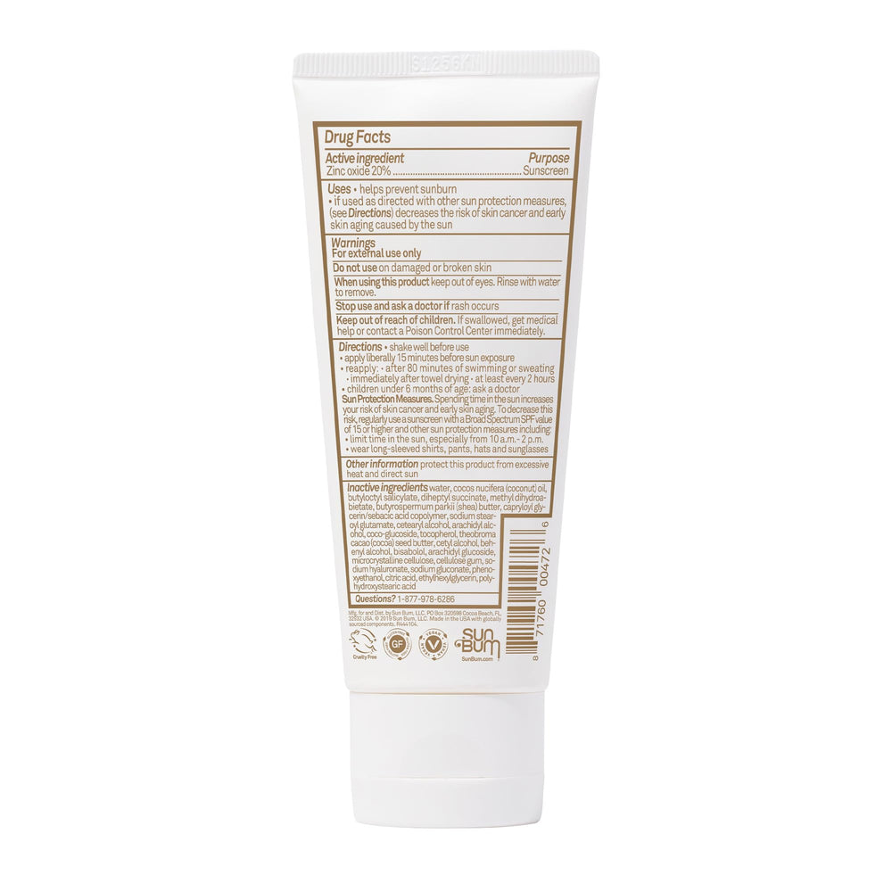 Sun Bum Mineral SPF 50 tamaño de viaje 90 ml para bolso.