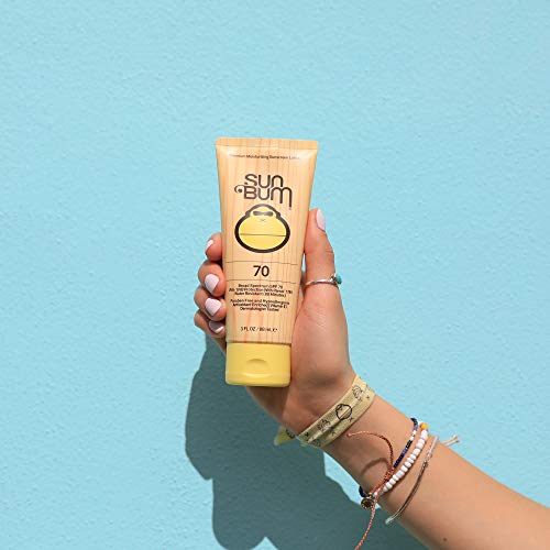 Protección UV Sun Bum SPF 70 para pieles expuestas al sol.