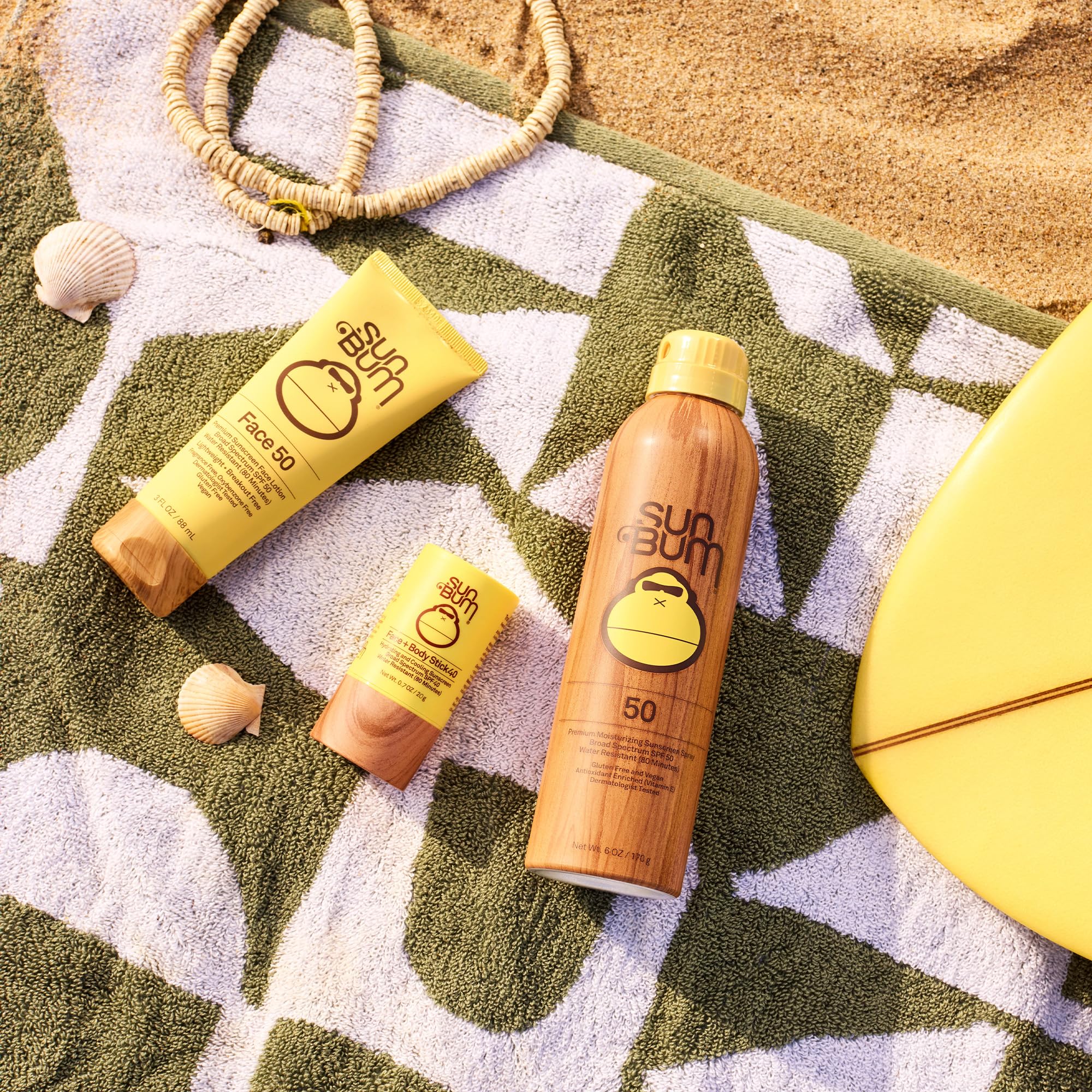 Sun Bum Stick envase compacto y portátil para retoques