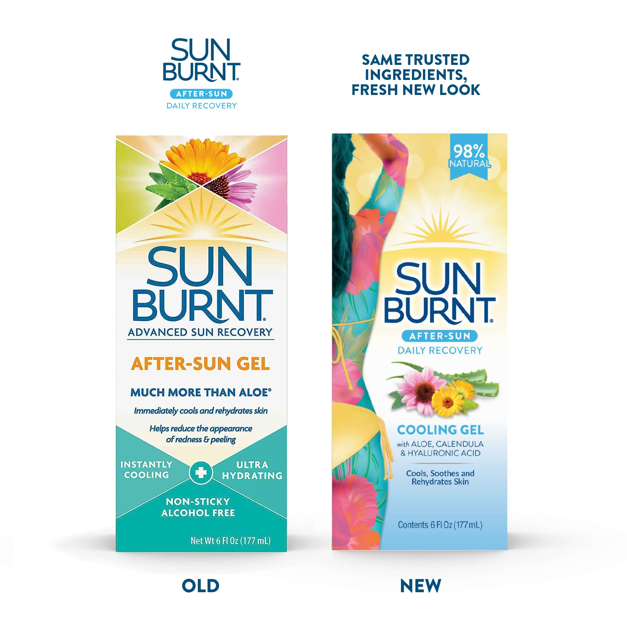 Sunburnt EMCW9 Aloe Vera: aplicación suave en manos y rostro.