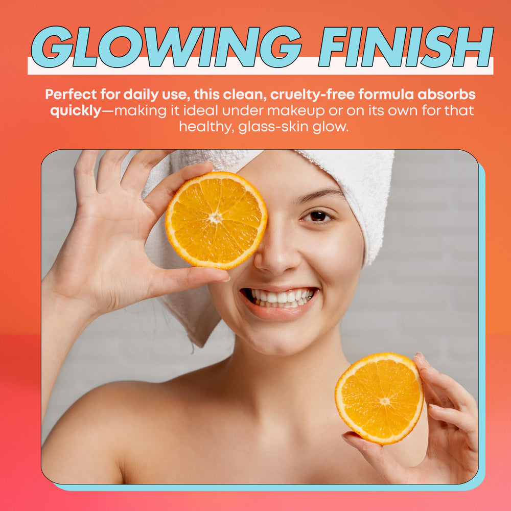 Ingredientes clave: Vitamina C, Niacinamida y Vitamina E para tono uniforme.