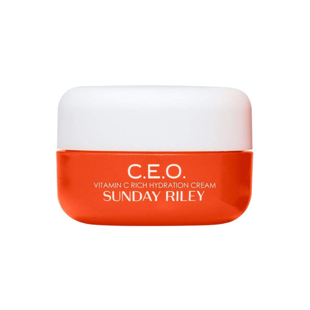 Sunday Riley C.E.O. frasco: crema con vitamina C para luminosidad facial