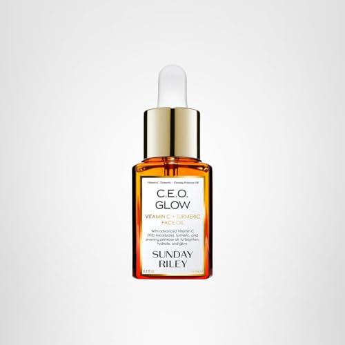 Sunday Riley C.E.O. Glow packaging emphasizing premium, clean formula