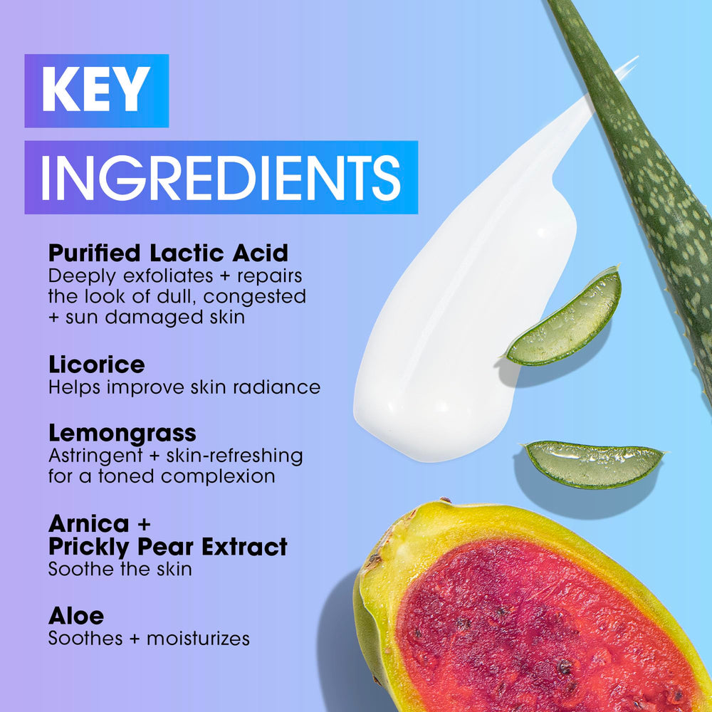Good Genes applied on skin with glow and clearer texture