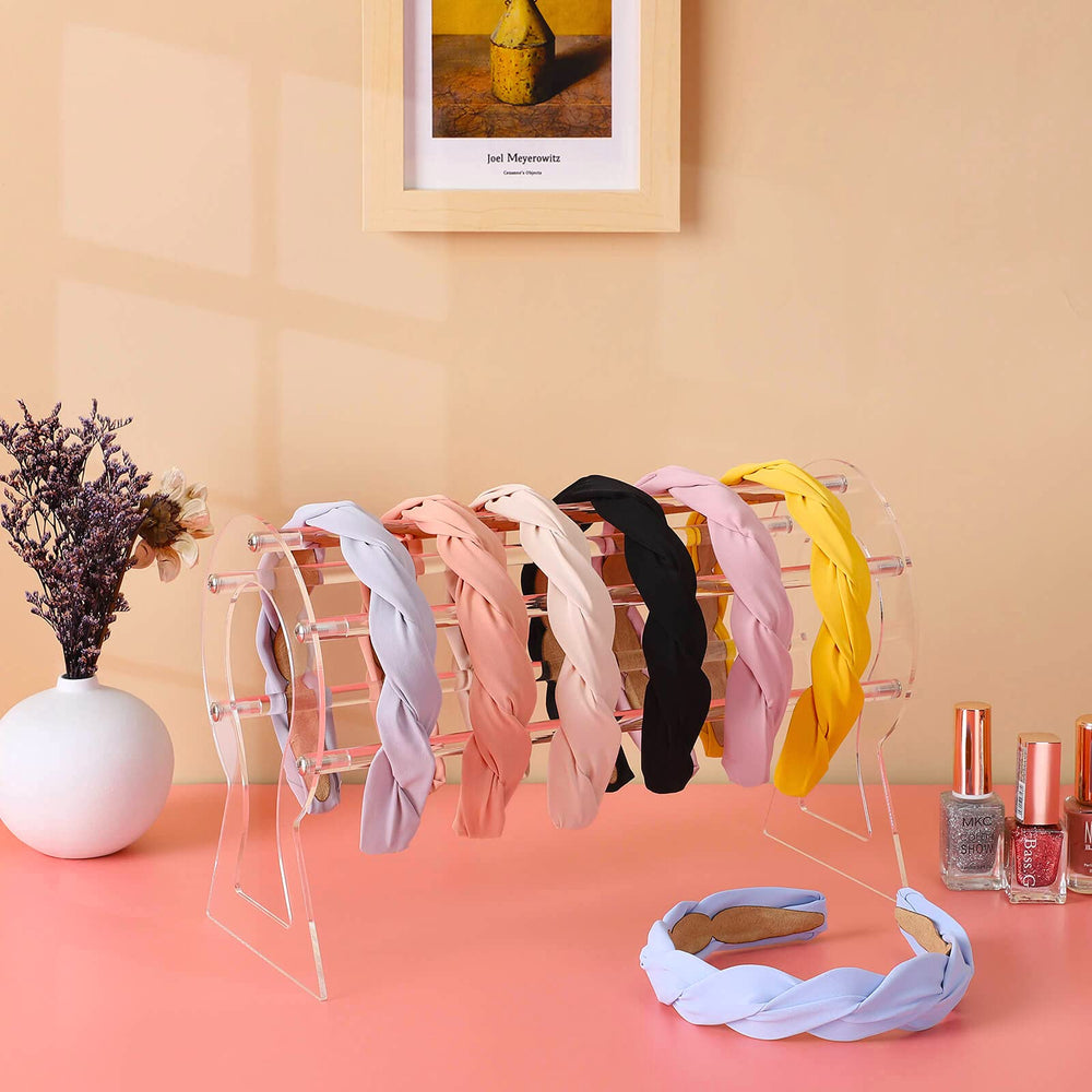 Suneerplay hairband rack holds multiple pieces for easy mornings