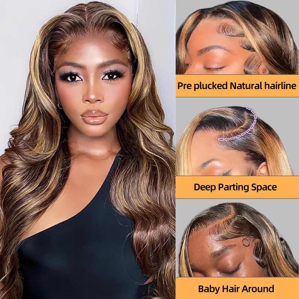 Sunelk finish on hairline close-up showing natural parting and blending