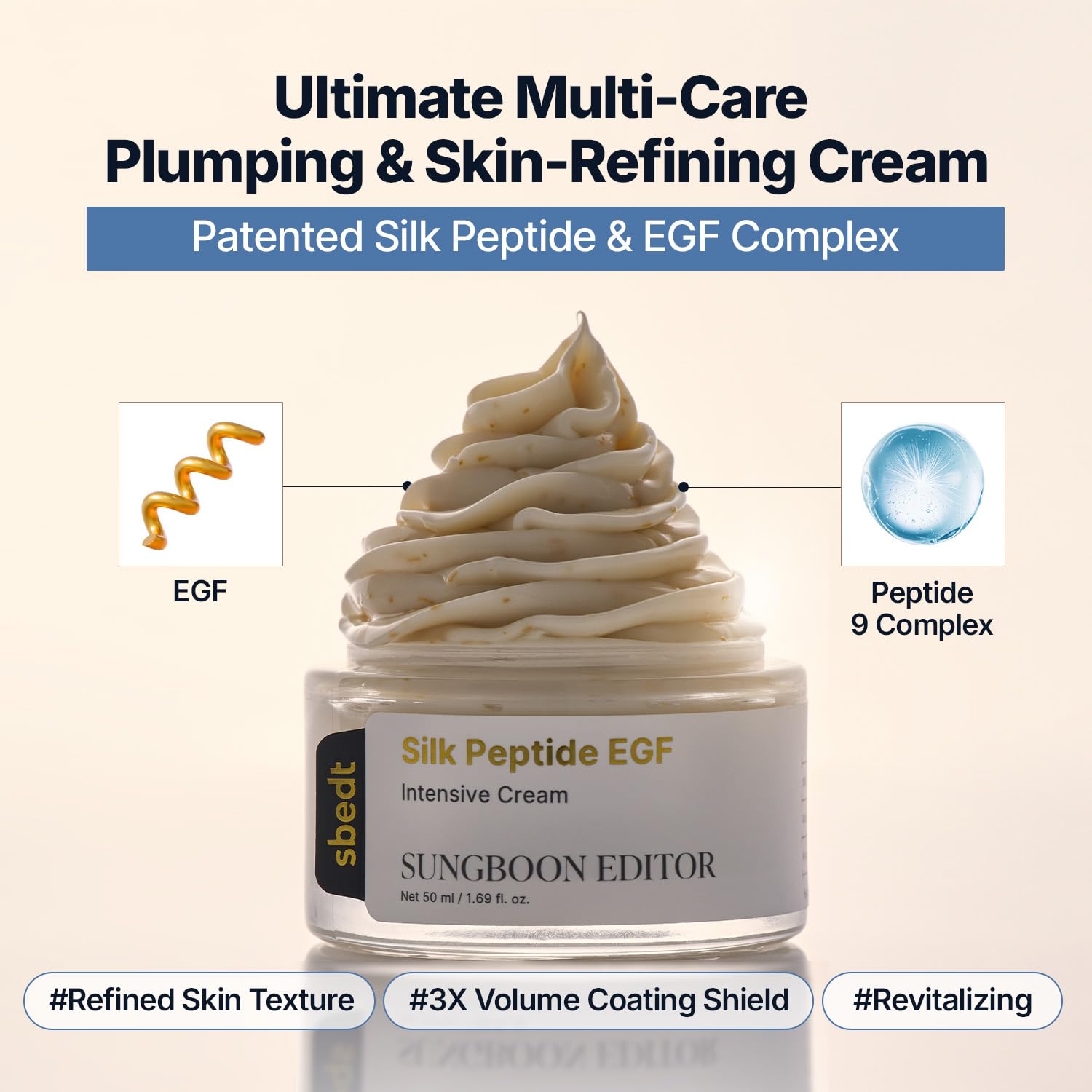 SUNGBOON EDITOR 3x volume coating shield concept illustrating plump skin